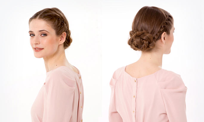 Step-by-Step: The Braided Chignon