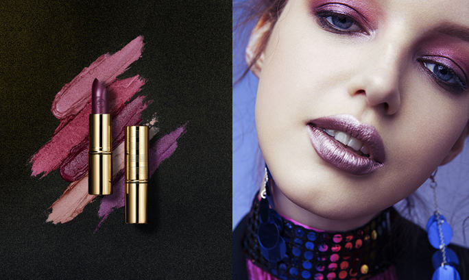 How to Pull of Metallic Lipstick Trend 