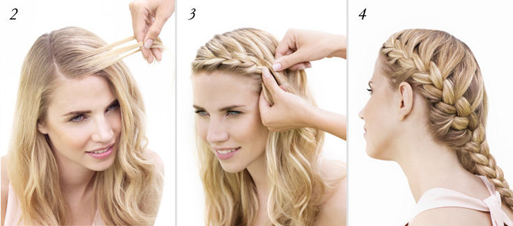 How to make a crown braid