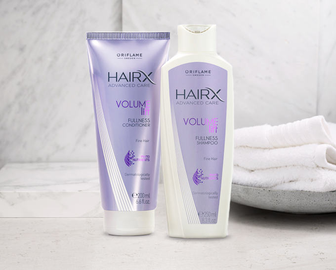 HairX Volume Lift Fullness -tuotteita